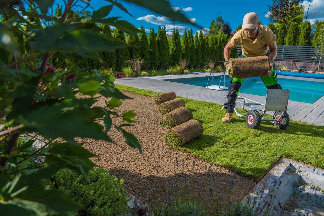 Landscaping business owner working with Grow My Digital
